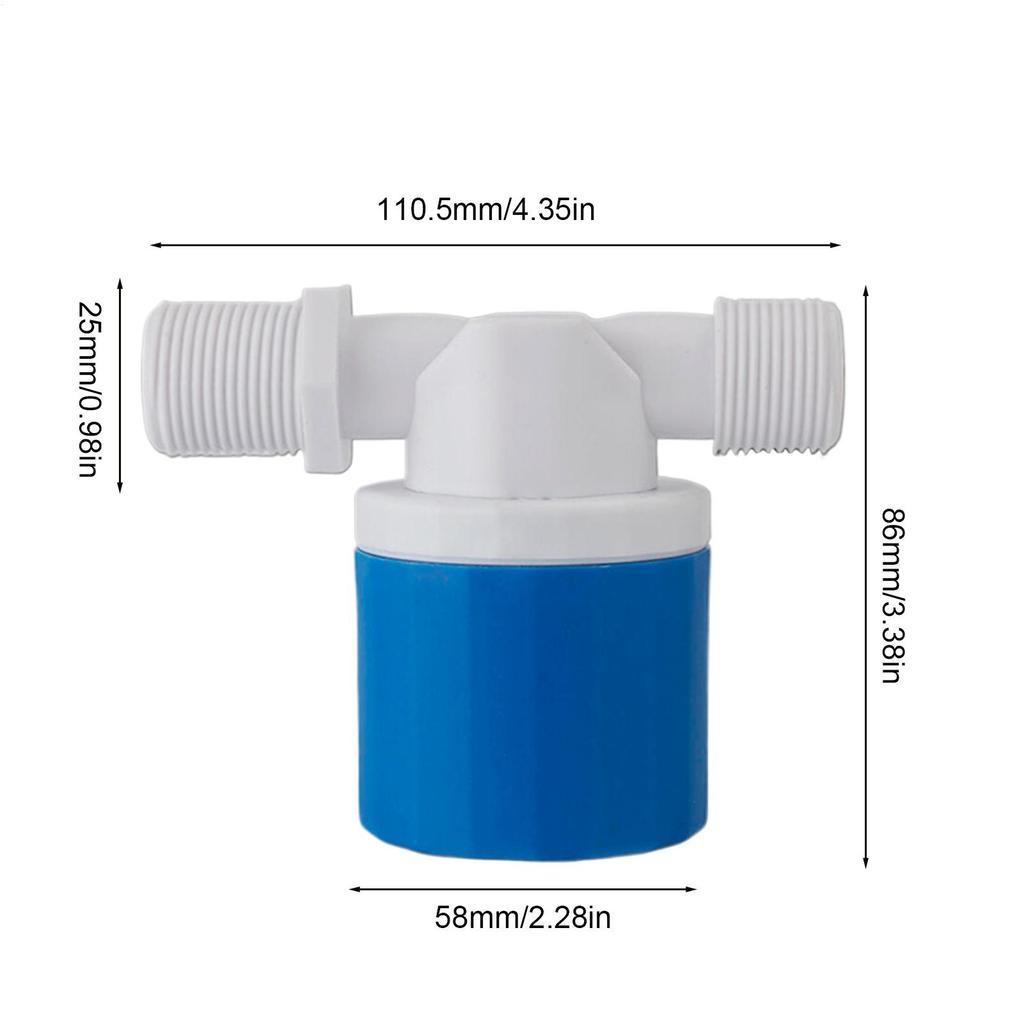 For 3/4" 1" Float Valve Automatic Tank Water Level Controller Precision Smart Auto Pipe Accessories For Home Pool Fountain