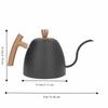 Ergonomic Handle Gooseneck Kettle 800ml Capacity Coffee Kettle  For Pour Over Dripper