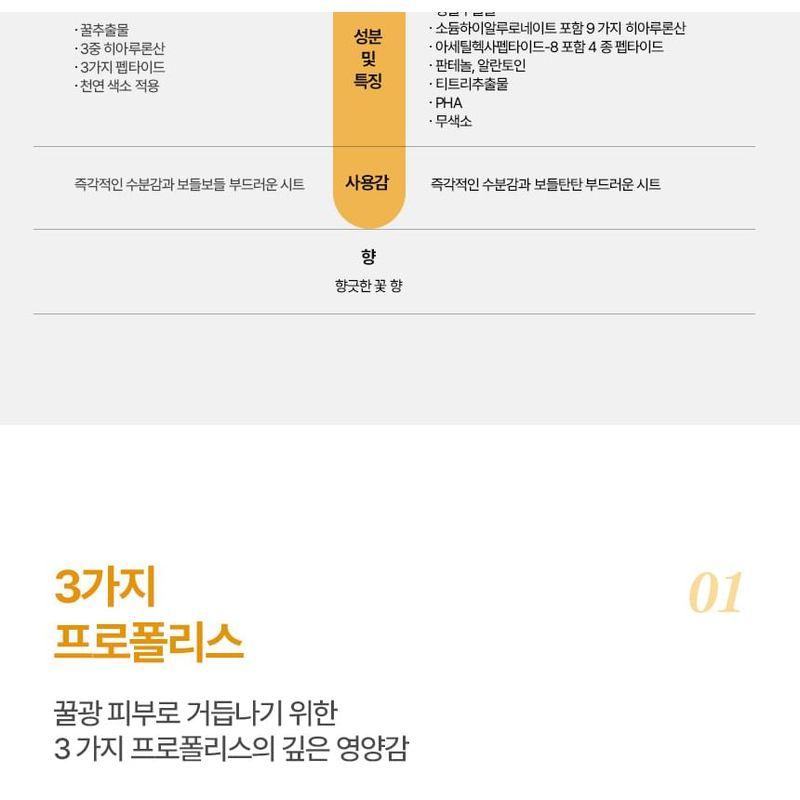 JMsolution - Honey Luminous Royal Propolis Mask Set Plus