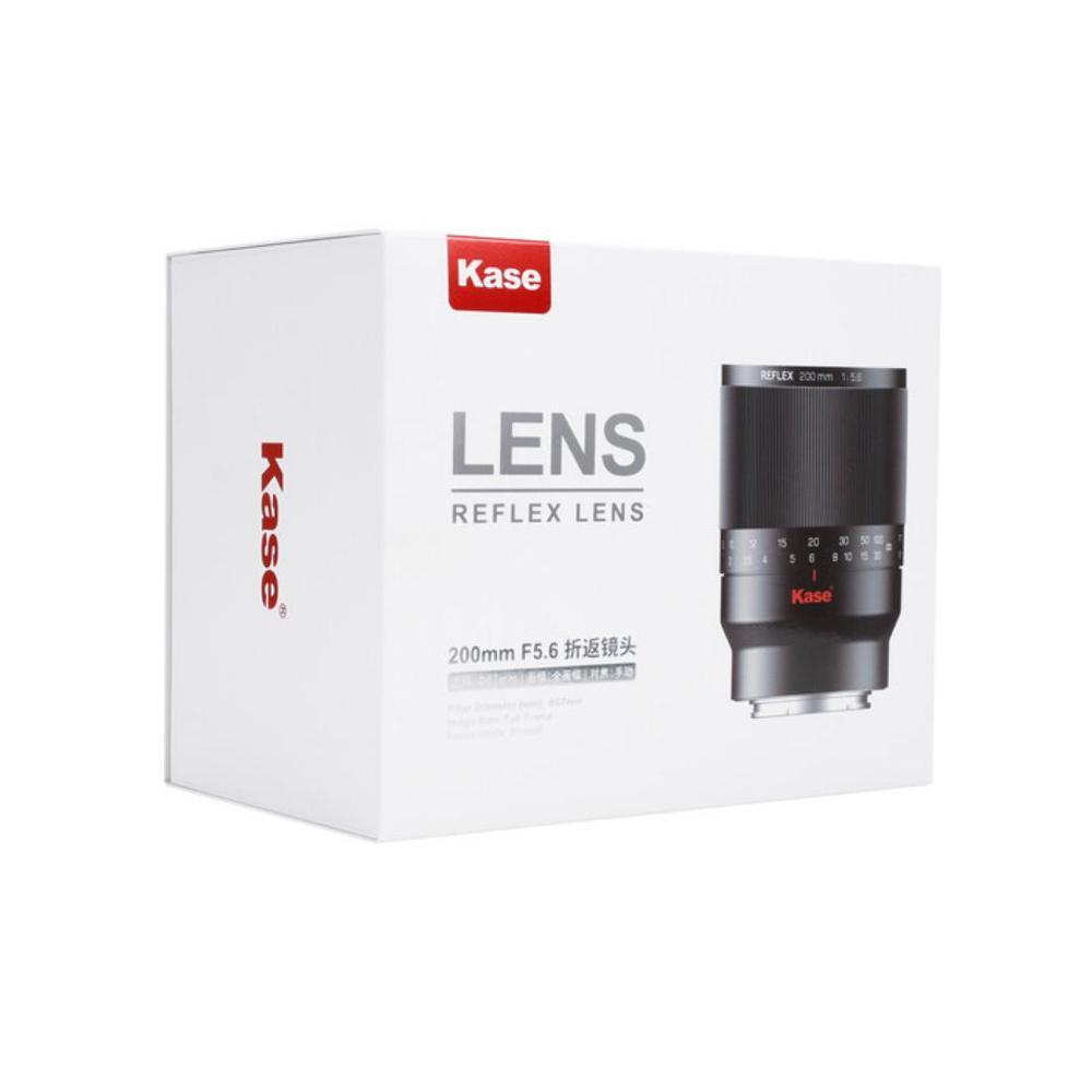 Kase 200mm F 5.6 MC Reflex Mirror Lens ( Canon / Nikon / Sony / Fujifilm / Leica / Hasselblad XCD Mount )