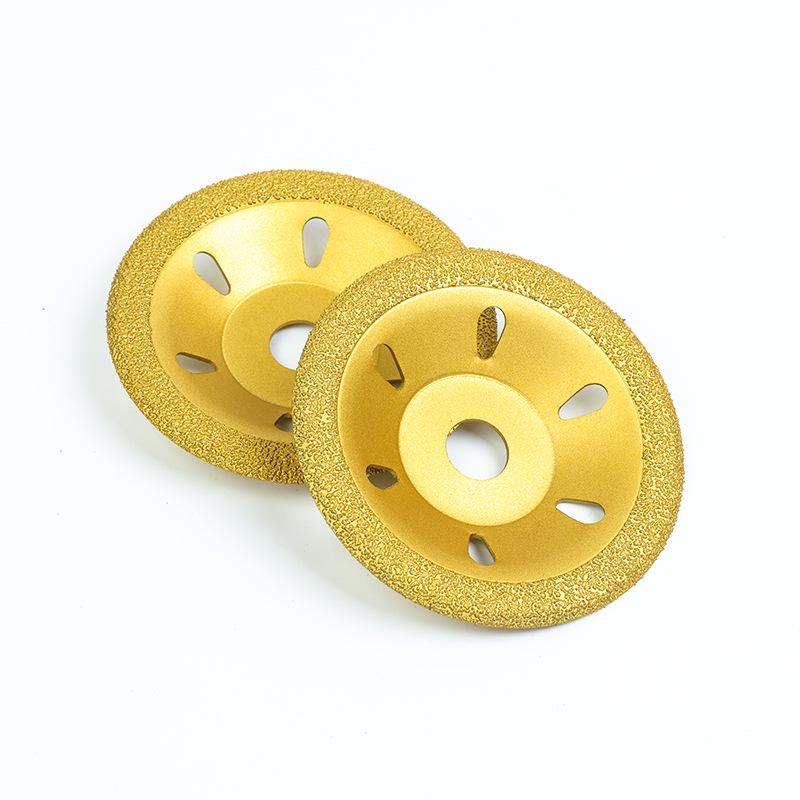 Brazed Diamond Cup Wheel for Grinding and Cutting Marble/Stone