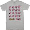 Maglietta Kirby per Adulti - Solo Linea di Movimenti Kirby Con Kanji