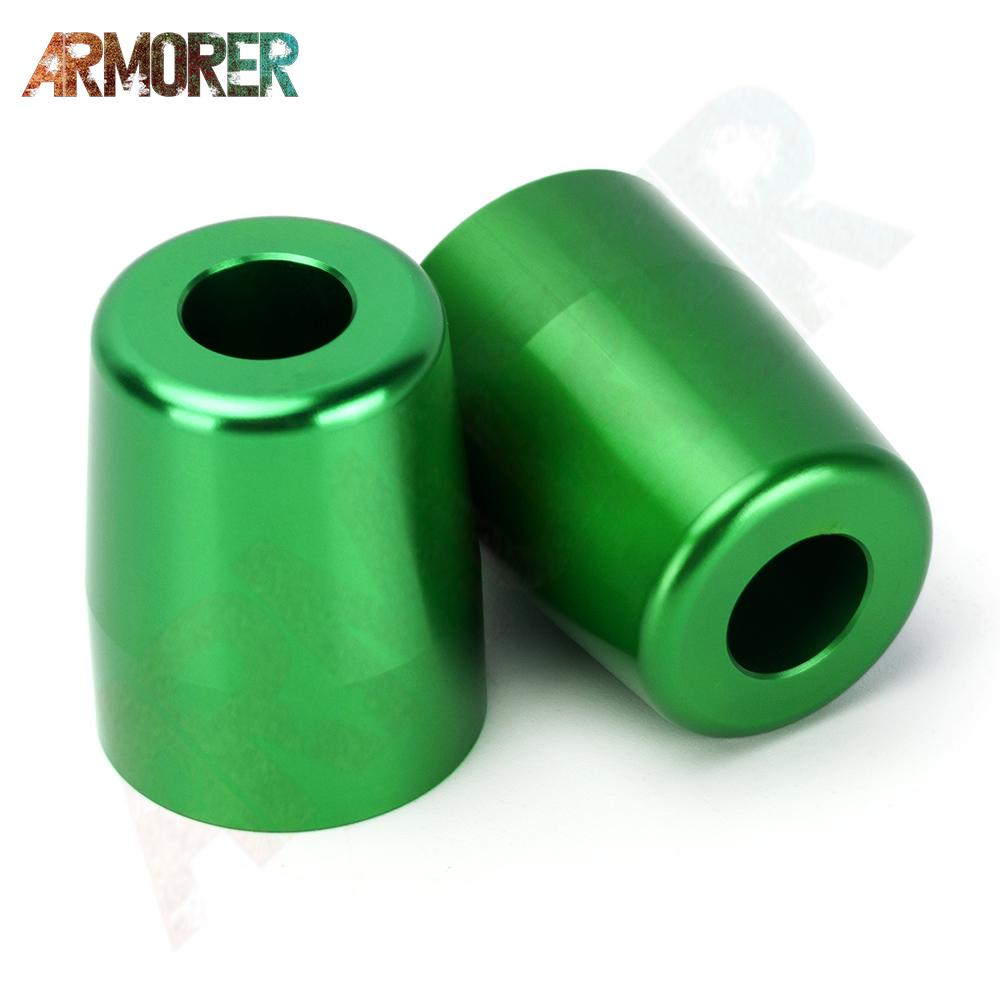 

Для Kawasaki Ninja 250 300 400 650 1000 1000SX ninja 650 мотоциклетные ручки с ЧПУ, ручки, заглушка на конце стержня NO LOGO Green1