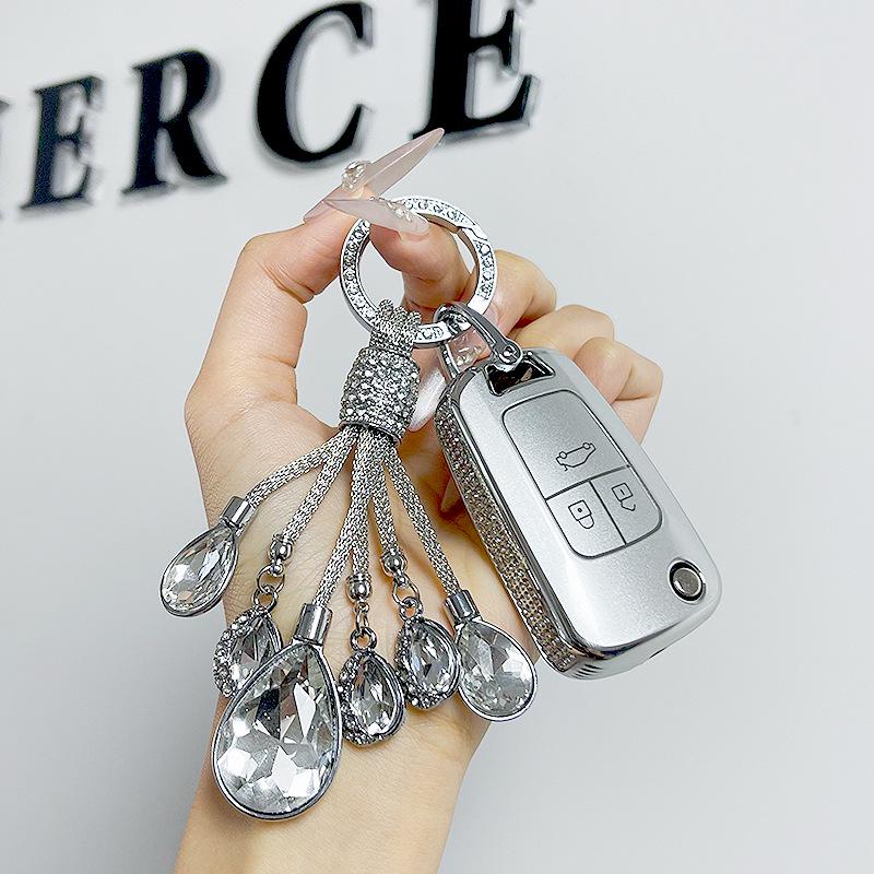 Chevrolet Car Key Case for Cruze, Malibu, Cavalier, Sail - Protective Shell with Buckle