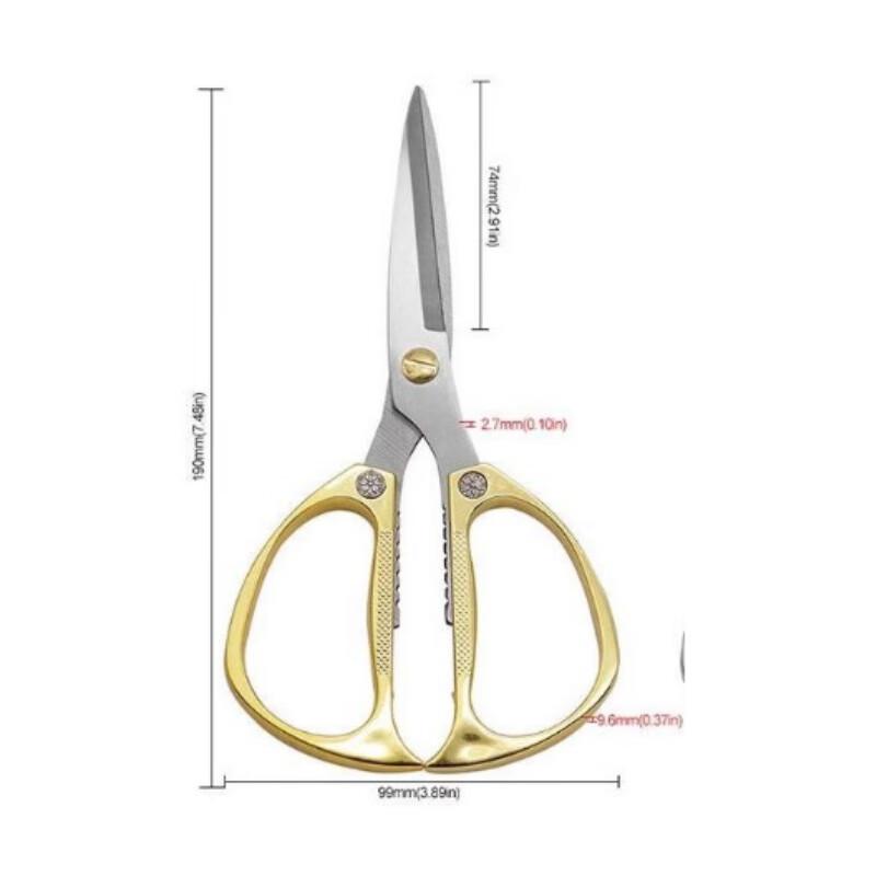 MR MOOSE K82 Multi-Purpose Stainless Steel Scissors (2-Pack)
