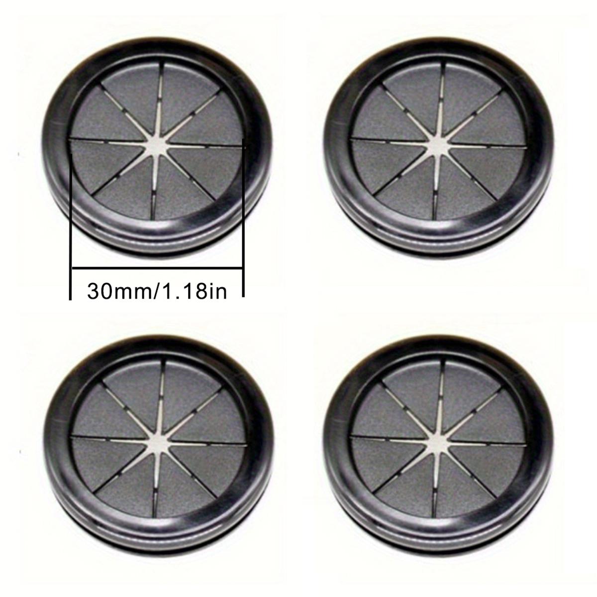 

4 шт. Резиновая заглушка для отверстия, заглушка, уплотнительная прокладка для электрического провода, черные детали, защитная катушка, проходная катушка, уплотнительное кольцо 30mm/1.18inch