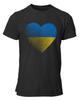 Ukraine Heart Flag Ukrainian Patriot Ukraine Flag T-Shirt Stand With Ukraine