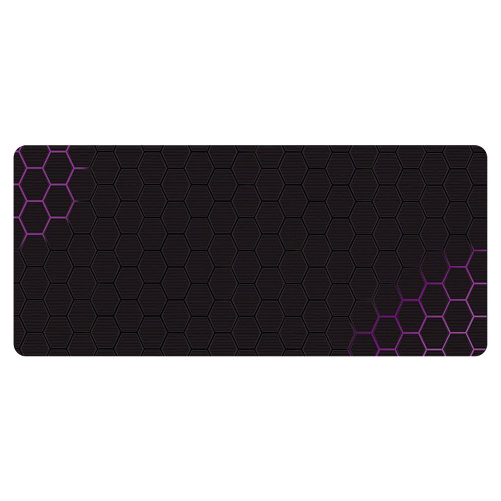 300x800x3mm Honeycomb Pattern Gaming Mouse Pad Rubber Anti-skid Desktop Mat