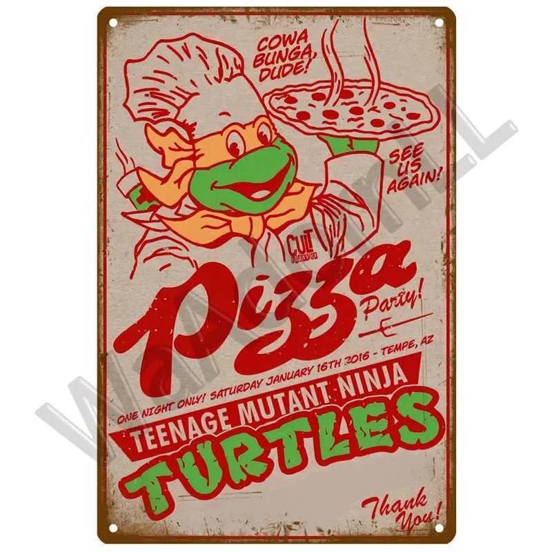 Metal Signs Exquisite Fast Food Boards Tin Sign Boards Vintage Restaurants Home Bars Cafes Kitchens Metal Posters Wall Decoration Accessories