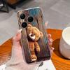 Для Huawei Honor 400 Magic5 Pura 80 Ultra Pro Прозрачный противоударный чехол для телефона с милым узором панды, мягкий силиконовый чехол премиум-защиты для корпуса Huawei
