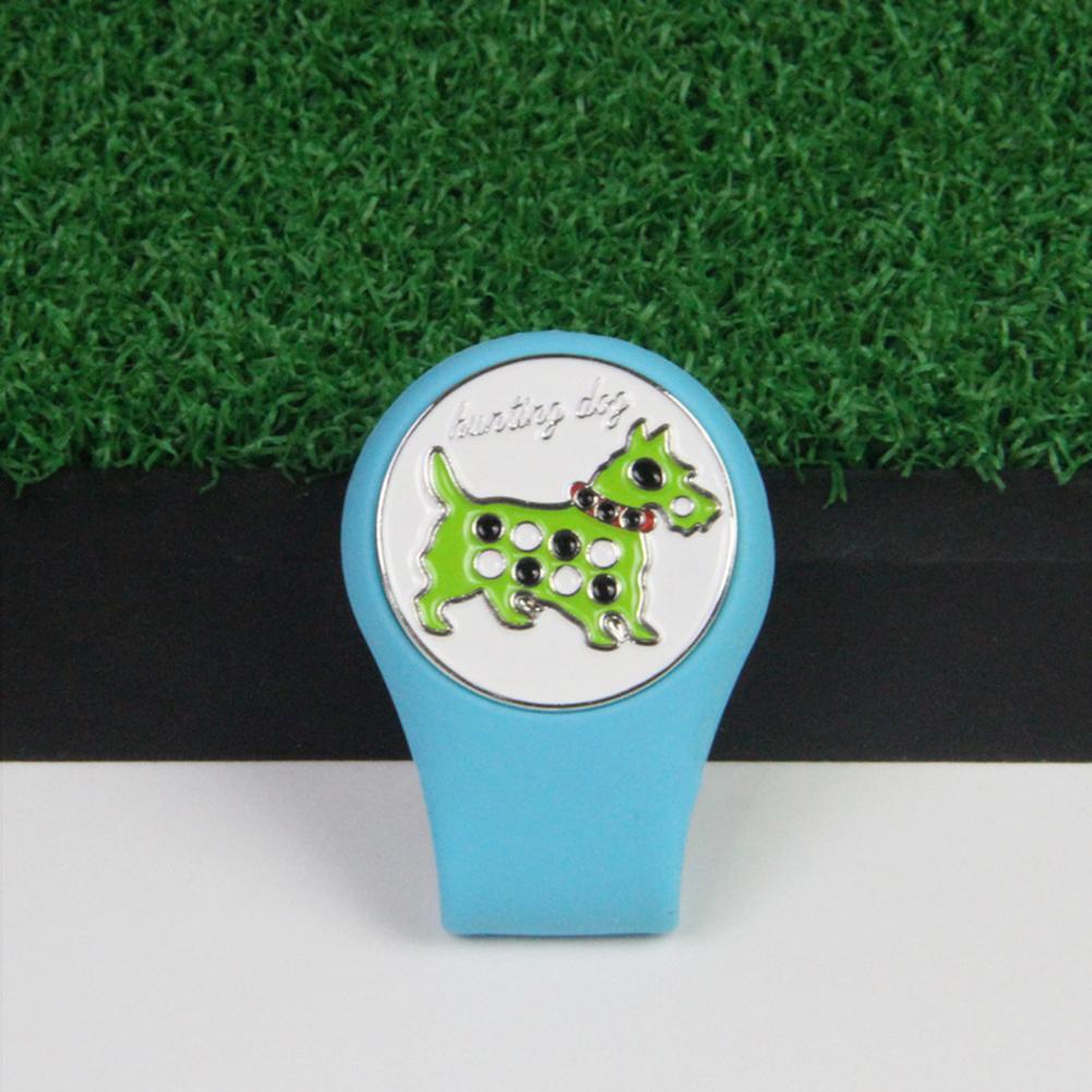 Golf Hat Clip Fruit Animal Plant Pattern Detachable Soft Lightweight Practical Silicone Golf Ball Marker