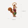 Copper Rococo Animal Figure Charm Pendant Gold Plated Cute Retro Charms For Women Diy Handcraft Bracelet Necklace Accessories