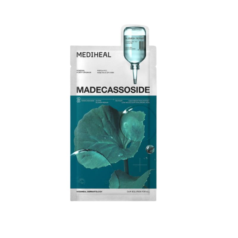 MEDIHEAL Essential Mask Madecassoside Calming Repair Sheet Mask 10 Sheets