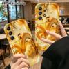 Phone Case: 2D Flat, Suitable for Samsung Galaxy A34 A35 M05 M06 S20 S22 S21 FE Plus 5G Protective Case, Croissant, Perfect Christmas and Halloween Ho