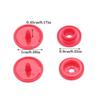 100Sets Resin Snap Button Colorful Sewing Button Fasteners For Kid Clothing Jeans Jackets Bag And Home Decoration