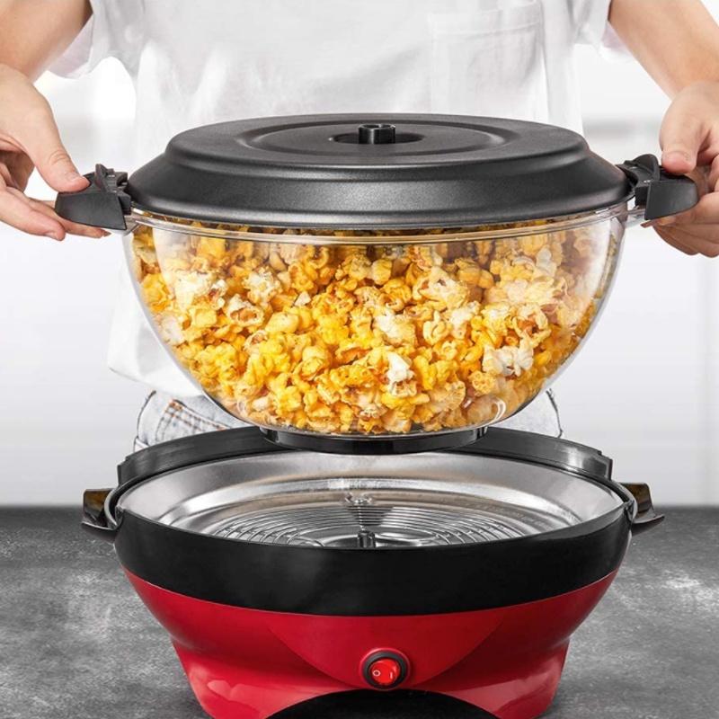 850W Mini Electric Household Appliance Machine Popcorn Makers Fully Automatic Popcorn Machine Popcorn Machine For Home Kitchen