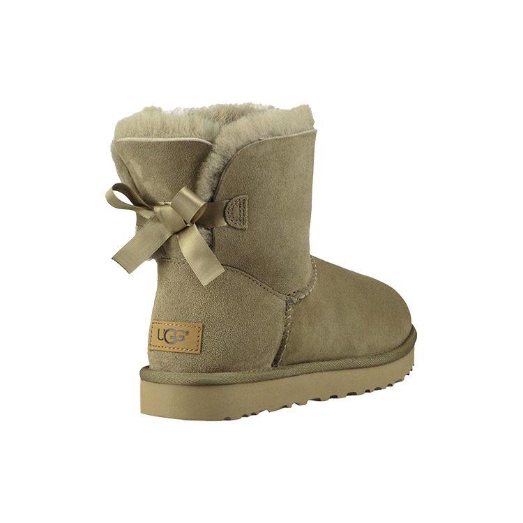UGG Mini Bailey Bow Ii Boot Snow Boots Light Brown Women's 1016501-ALP