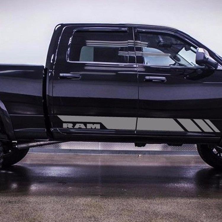 Horký prodej Vinylová nálepka na auto se vzorem pruhů Ram Pinstriping