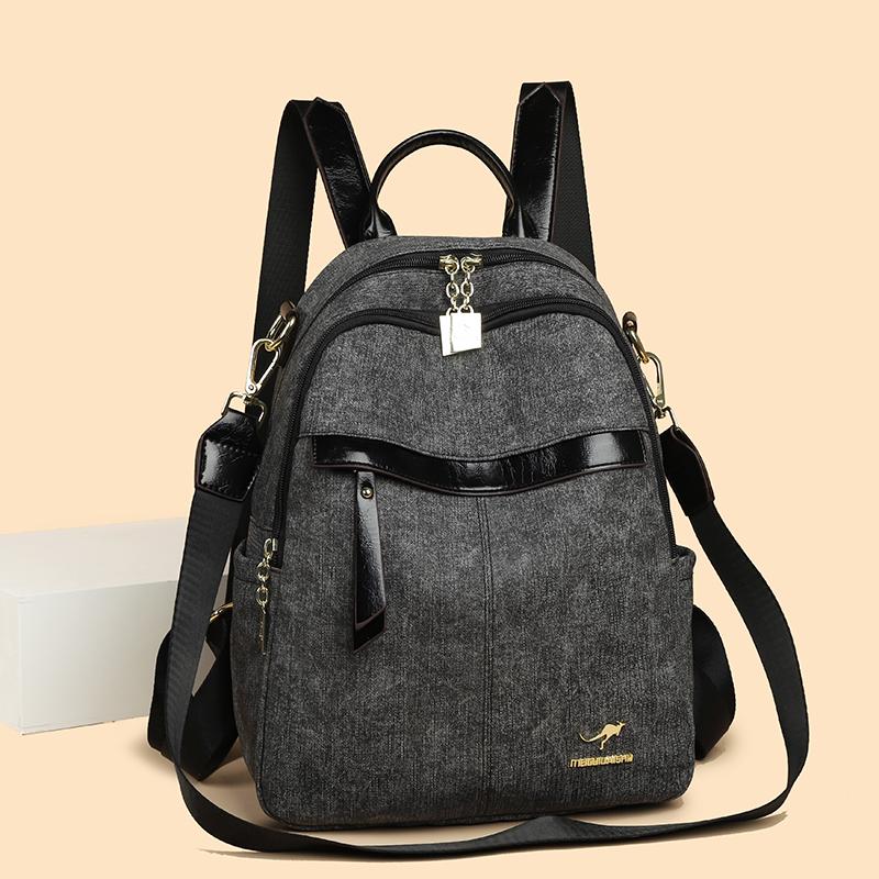 Women's Multi-Function Shoulder Bag Large Capacity Travel Backpack