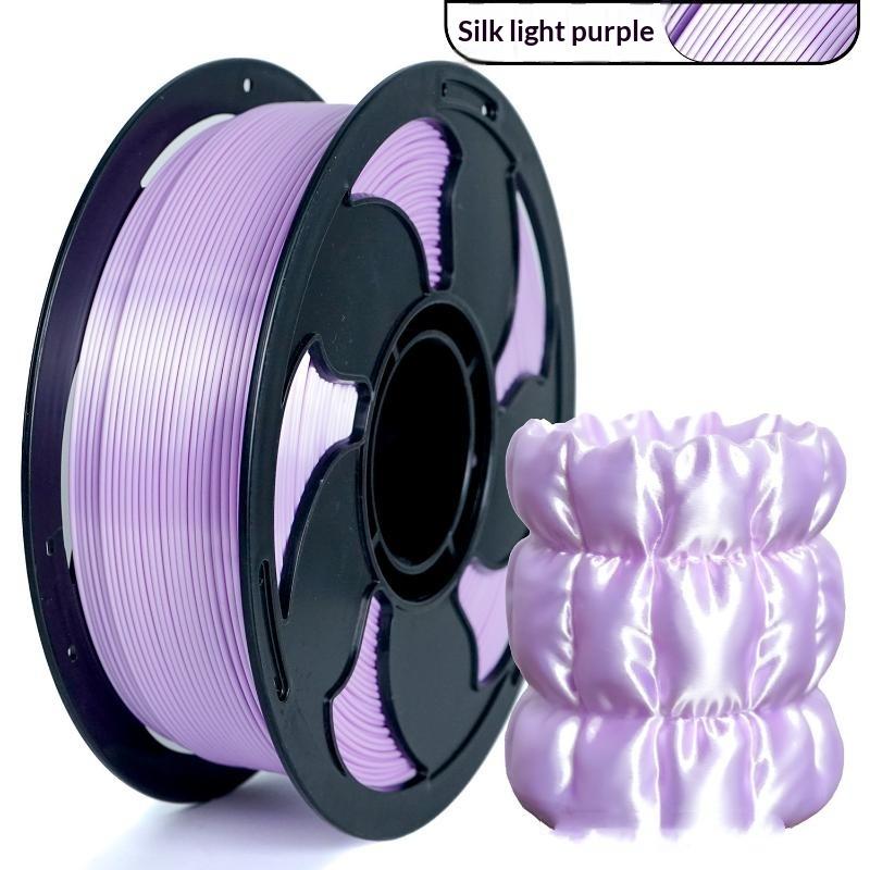 1 kg Hedvábné Duhové Pla Filament 1,75 mm Lesklý Vícebarevný Filament pro 3D Tiskárnu Rychlá Změna Barvy +/-0,03 mm 1 kg Cívka