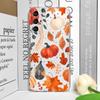 Cartoon Autumn Pumpkin Fall Maple Leaf Halloween Phone Case for Samsung Galaxy A55 A54 A53 A14 A16 A36 A35 A13 15 A25 Soft Cover
