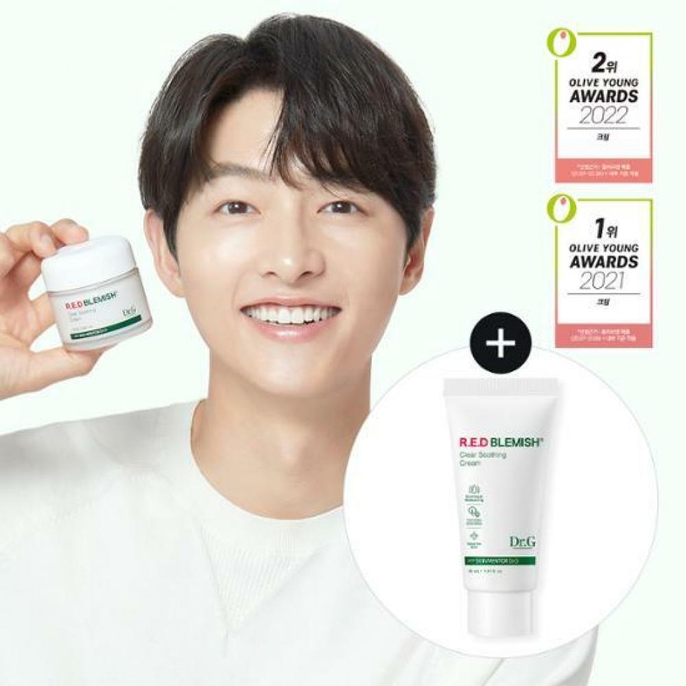 

Dr.G 2nd Gen 10 Million Cream Dr.G Red Blemish Clear Soothing Cream 70мл30мл Набор