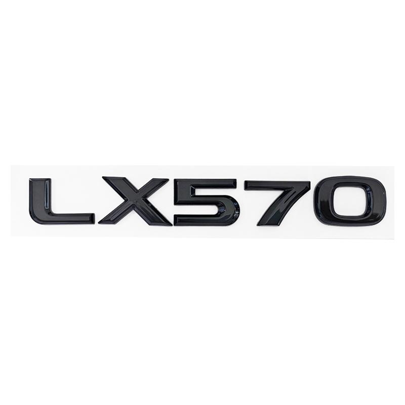 3D ABS Glossy Decal Car Front Hood Emblem Rear Trunk Sticker for Lexus GX460 GX470 LX450 LX470 LX570 LX600 RX270 RX300 RX350
