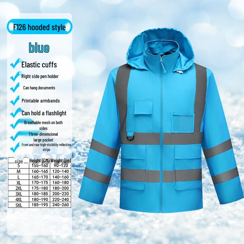 

Ультратонкий дышащий светоотражающий жилет с защитой от УФ-лучей для летнего дежурства на дорогах и спасения на автомагистралях XL