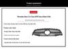Mercedes-Benz CLA W118 Starry Night Black Grille Replacement (2020-2023)