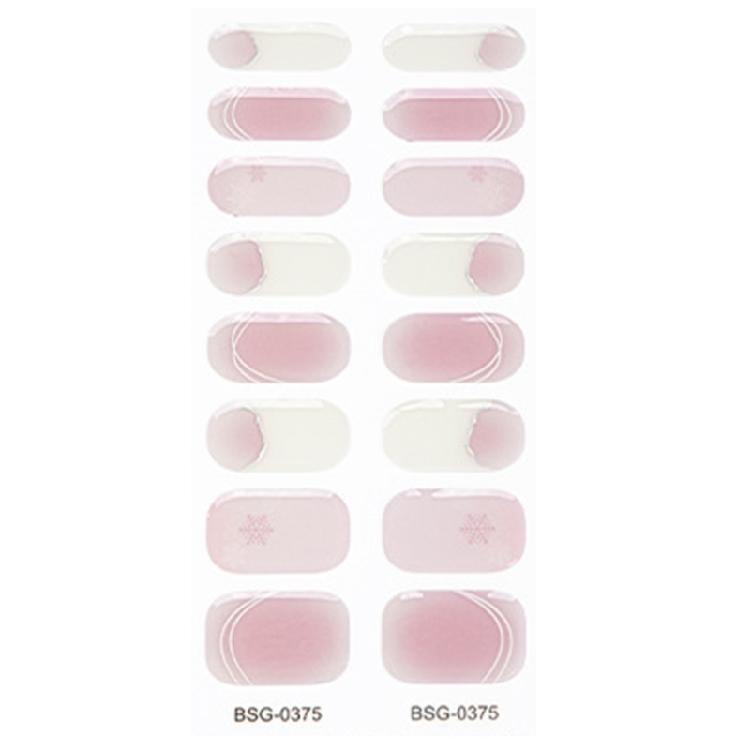 Self Adhesive Gel Nail Strips Nail Polish Stickers Nail Art Decals for Women