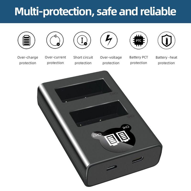 For Fuji NP-W126 NP W126 NP W126S Battery Charger For Fuji Fujifilm HS35 HS33EXR HS30 EXR XA1 XE1 X-Pro1 XM1 X-T10 Camera