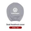 Hijk1 ·Car Seat Headrest Protective Cover Anti-Dirty Pillow Protector For VW Scirocco Jetta Beetle Golf Passat Polo Tiguan Sharan GTI