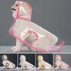 Dog Raincoat Transparent Hooded Dog Rain Jacket Adjustable Waterproof Pet Poncho for Small