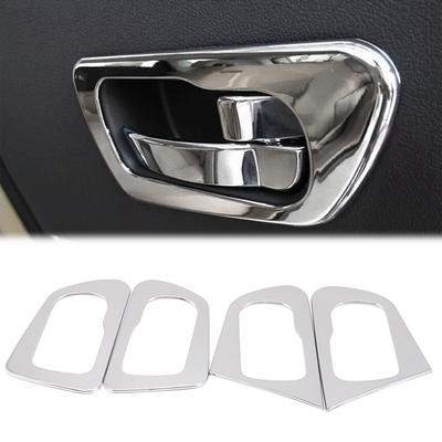 ABS Chrome Interior Door Handle Bowl Cover Trim 4pcs Car Accessories For Nissan Qashqai 2010-2014