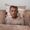W-Wentworth Miller Pillow Case For Home Bedroom Car Office Decoration Living Room Sofa Cushion Cover Suitable