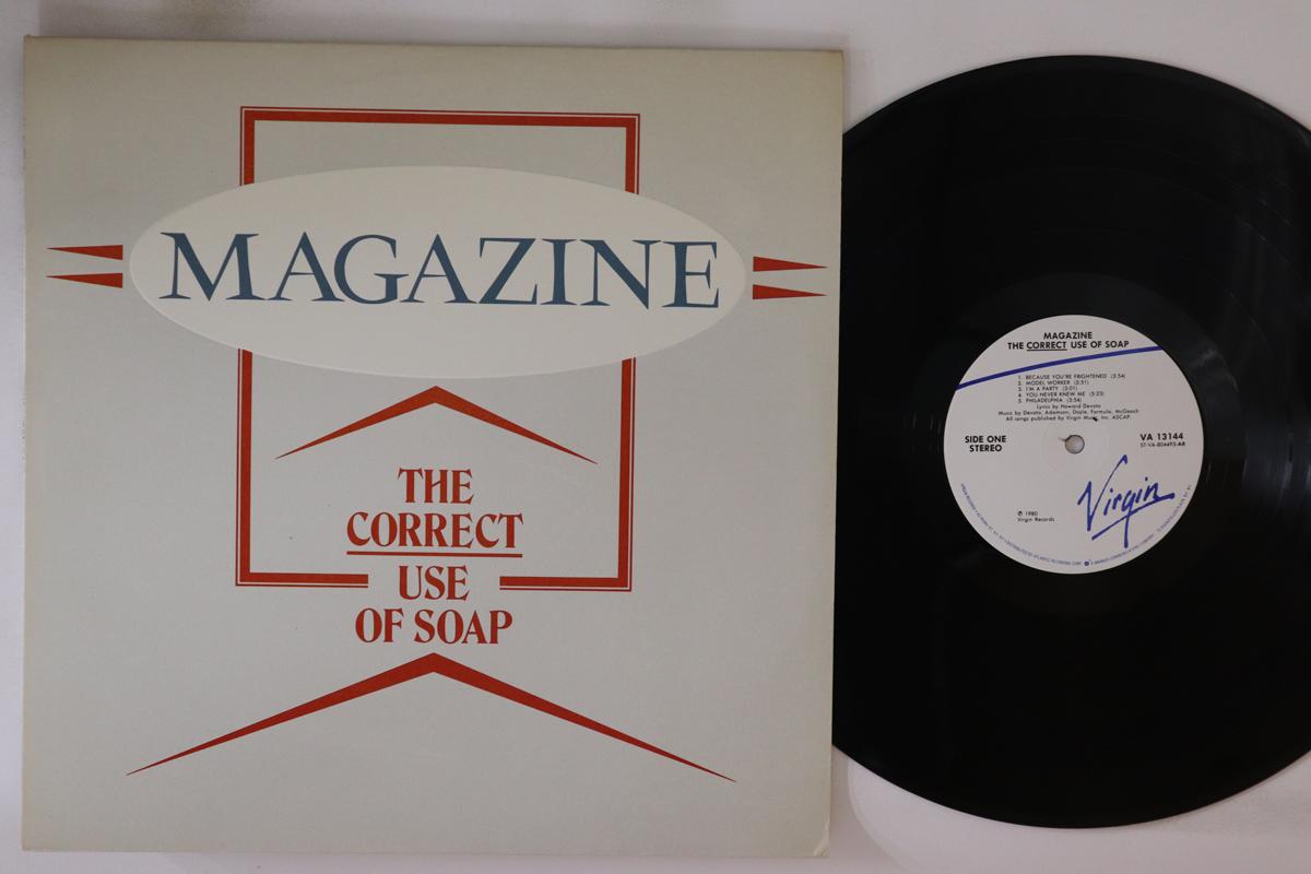 

LP Record MAGAZINE Correct Use Of Soap VA13144 VIRGIN 1980 US Rock Used