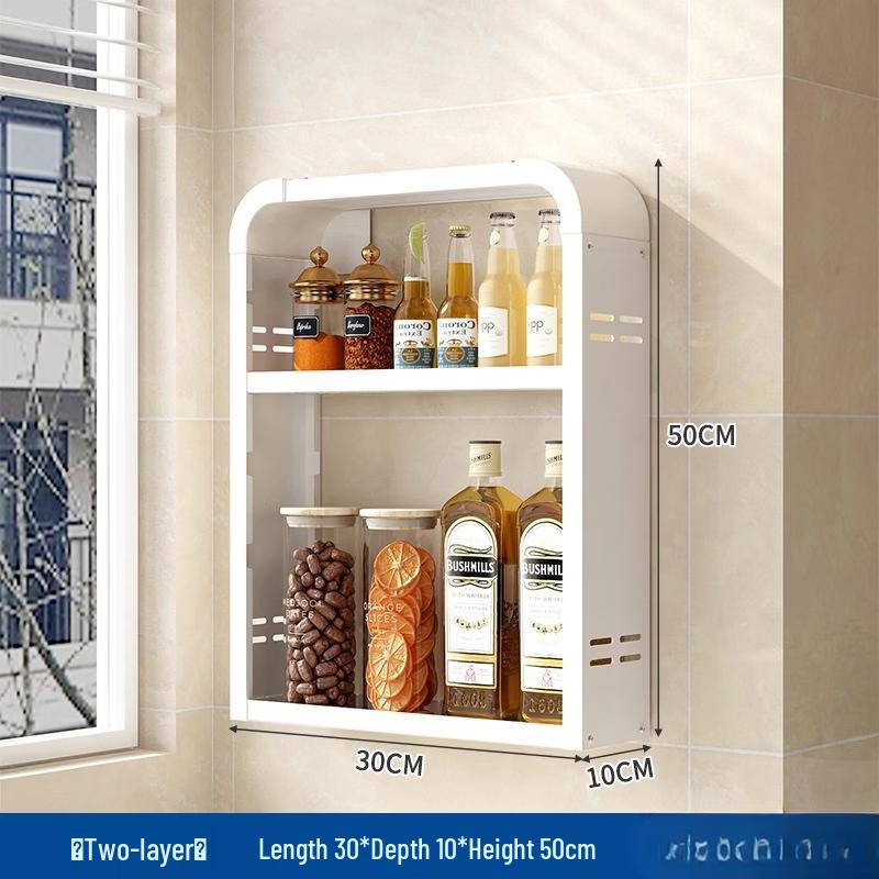 Handon Nordic Style Wall-Mounted Kitchen Storage Rack