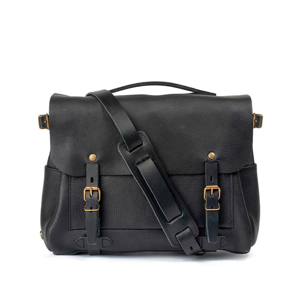 Bleudechauffe Eclair Satchel Bag M - Noir Black