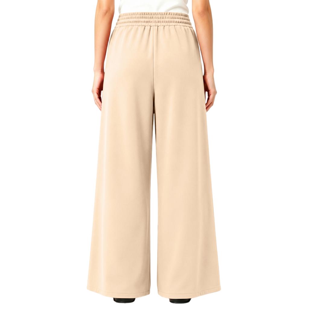 Women's Color Wide Leg Sweatpants Casual Loose Fit for Everyday Wear