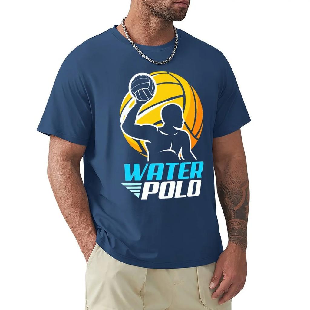 Water Polo Player T Shirts WoMen Man's T-shirt Cotton Summer Tshirts Short Sleeve Graphics T-shirts Tee Tops