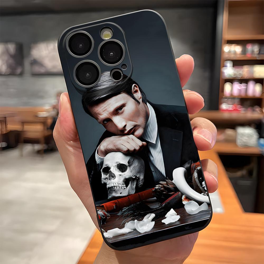 Horror TV Series Hannibal Phone Case For IPhone 17 Pro Max 15 Pro 16 14 Plus 12 13 Mini 11 Pro Shockproof Soft Cover