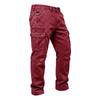 Herren Farbe Retro Multi-Pocket Cargohose
