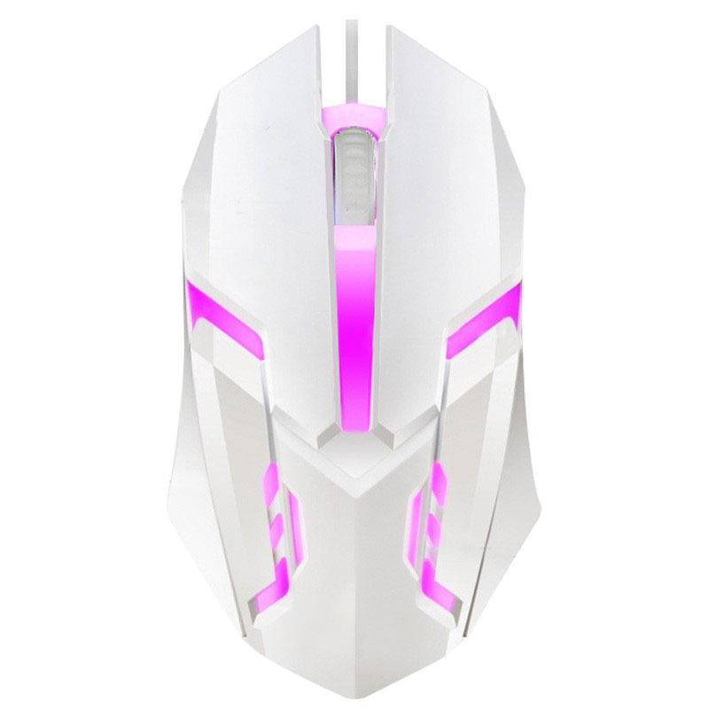 Esports Gaming Mouse, Wired, Cool Light, Usb Computer Interface, Business Office, Black And White, Multiple Types To Choose From