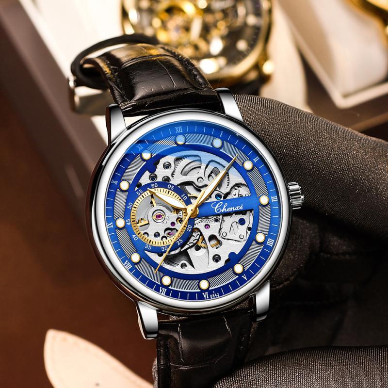 

CHENXI Мужские Автоматические Механические Часы Модный Бизнес Водонепроницаемые Часы