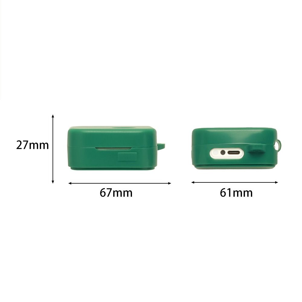 with Keyring Earphone Case Silicone Headphone Protective Case Charging Box Shell for Nothing Ear 3