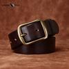 High-end Men's Genuine Leather Belt Men's First-layer Cowhide Versatile Copper Buckle Youth Casual Jeans Belt