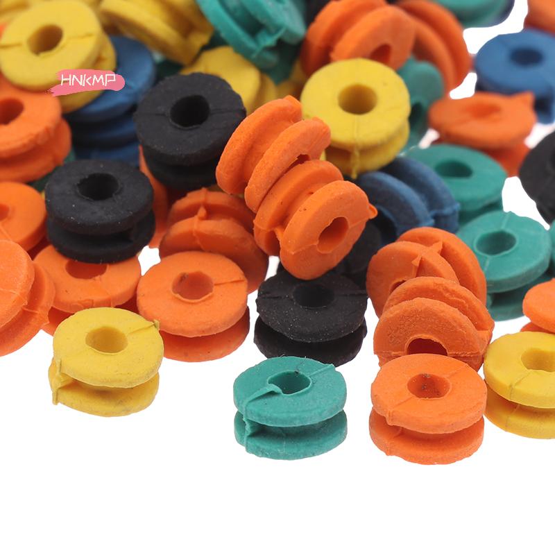 100Pcs Tattoo Needle Rubber Grommets Nipples Needle Pad for Tattoo Machine Armature Bar Essential Accessory for Tattooists