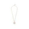 Double C Pearl Metal Necklace Women Necklace A99076-Y49998-Z2048