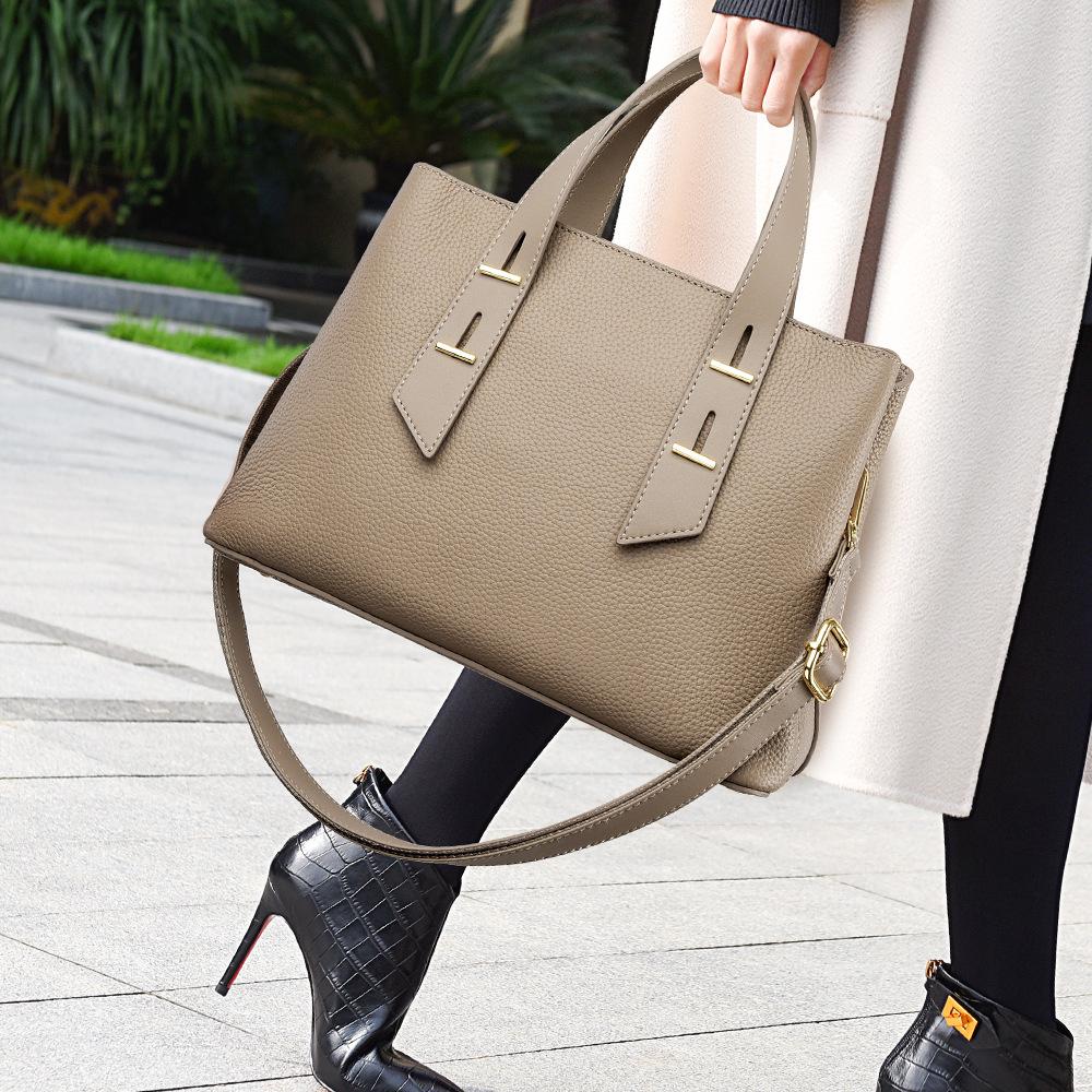 Women's Handbag, Women's Bag, Fashionable Temperament Bag, Women's Versatile Bag, Large Capacity Commuting Bag