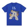 Fih Funny Meme Fish T Shirts Men Women Fashion Vintage Oversized T-shirt Cotton Casual Short Sleeve T-shirts Streetwear